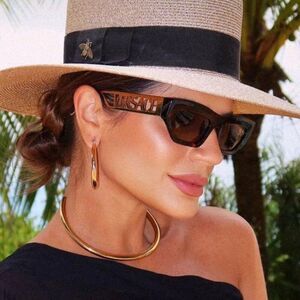 SALE! NEW Versace VE4432U 90s Vintage GB1/87 Black Gold Frame Logo Grey Women